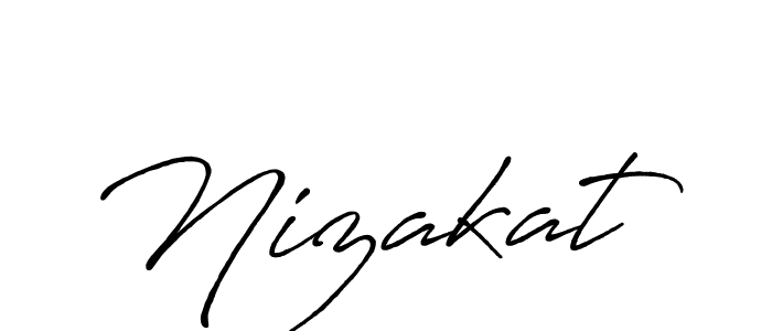 How to make Nizakat name signature. Use Antro_Vectra_Bolder style for creating short signs online. This is the latest handwritten sign. Nizakat signature style 7 images and pictures png