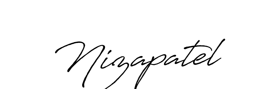 Antro_Vectra_Bolder is a professional signature style that is perfect for those who want to add a touch of class to their signature. It is also a great choice for those who want to make their signature more unique. Get Nizapatel name to fancy signature for free. Nizapatel signature style 7 images and pictures png