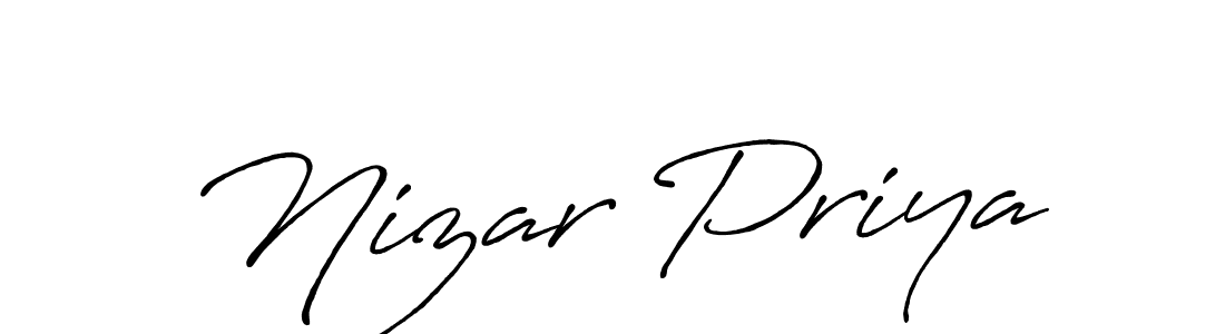 See photos of Nizar Priya official signature by Spectra . Check more albums & portfolios. Read reviews & check more about Antro_Vectra_Bolder font. Nizar Priya signature style 7 images and pictures png