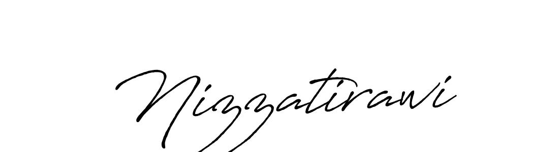 Antro_Vectra_Bolder is a professional signature style that is perfect for those who want to add a touch of class to their signature. It is also a great choice for those who want to make their signature more unique. Get Nizzatirawi name to fancy signature for free. Nizzatirawi signature style 7 images and pictures png