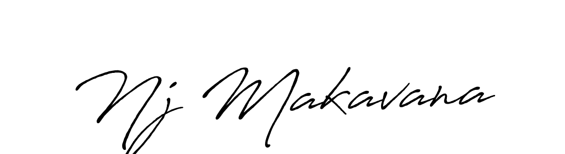 Once you've used our free online signature maker to create your best signature Antro_Vectra_Bolder style, it's time to enjoy all of the benefits that Nj Makavana name signing documents. Nj Makavana signature style 7 images and pictures png