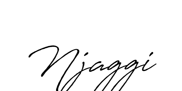 How to make Njaggi name signature. Use Antro_Vectra_Bolder style for creating short signs online. This is the latest handwritten sign. Njaggi signature style 7 images and pictures png