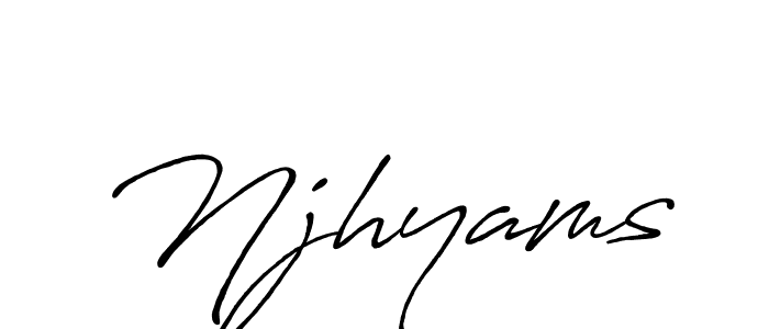 This is the best signature style for the Njhyams name. Also you like these signature font (Antro_Vectra_Bolder). Mix name signature. Njhyams signature style 7 images and pictures png