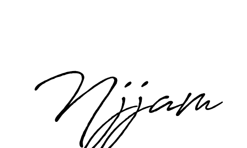 Similarly Antro_Vectra_Bolder is the best handwritten signature design. Signature creator online .You can use it as an online autograph creator for name Njjam. Njjam signature style 7 images and pictures png