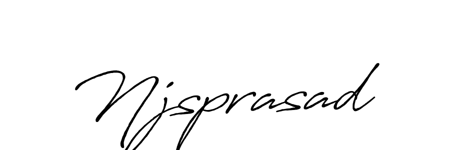 Antro_Vectra_Bolder is a professional signature style that is perfect for those who want to add a touch of class to their signature. It is also a great choice for those who want to make their signature more unique. Get Njsprasad name to fancy signature for free. Njsprasad signature style 7 images and pictures png