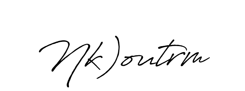 Check out images of Autograph of Nk)outrm name. Actor Nk)outrm Signature Style. Antro_Vectra_Bolder is a professional sign style online. Nk)outrm signature style 7 images and pictures png