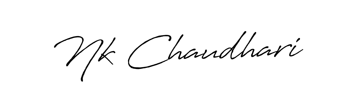 Best and Professional Signature Style for Nk Chaudhari. Antro_Vectra_Bolder Best Signature Style Collection. Nk Chaudhari signature style 7 images and pictures png
