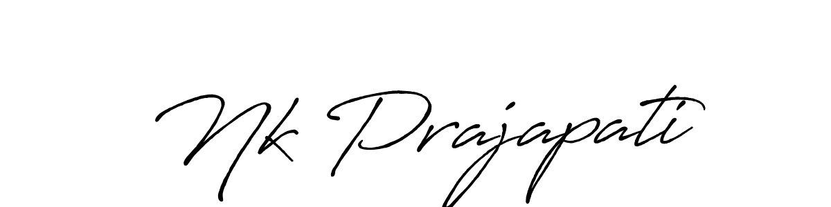 How to Draw Nk Prajapati signature style? Antro_Vectra_Bolder is a latest design signature styles for name Nk Prajapati. Nk Prajapati signature style 7 images and pictures png