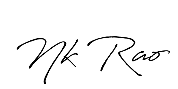 Similarly Antro_Vectra_Bolder is the best handwritten signature design. Signature creator online .You can use it as an online autograph creator for name Nk Rao. Nk Rao signature style 7 images and pictures png