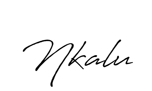 Similarly Antro_Vectra_Bolder is the best handwritten signature design. Signature creator online .You can use it as an online autograph creator for name Nkalu. Nkalu signature style 7 images and pictures png