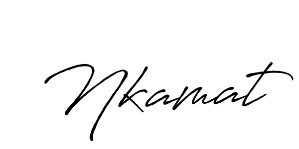 Also You can easily find your signature by using the search form. We will create Nkamat name handwritten signature images for you free of cost using Antro_Vectra_Bolder sign style. Nkamat signature style 7 images and pictures png
