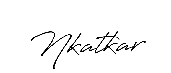 Here are the top 10 professional signature styles for the name Nkatkar. These are the best autograph styles you can use for your name. Nkatkar signature style 7 images and pictures png