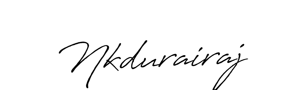 if you are searching for the best signature style for your name Nkdurairaj. so please give up your signature search. here we have designed multiple signature styles  using Antro_Vectra_Bolder. Nkdurairaj signature style 7 images and pictures png