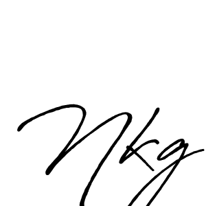 if you are searching for the best signature style for your name Nkg. so please give up your signature search. here we have designed multiple signature styles  using Antro_Vectra_Bolder. Nkg signature style 7 images and pictures png
