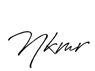 Also we have Nkmr name is the best signature style. Create professional handwritten signature collection using Antro_Vectra_Bolder autograph style. Nkmr signature style 7 images and pictures png