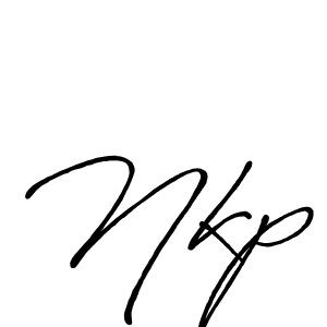 It looks lik you need a new signature style for name Nkp. Design unique handwritten (Antro_Vectra_Bolder) signature with our free signature maker in just a few clicks. Nkp signature style 7 images and pictures png