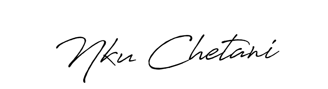 Make a beautiful signature design for name Nku Chetani. Use this online signature maker to create a handwritten signature for free. Nku Chetani signature style 7 images and pictures png