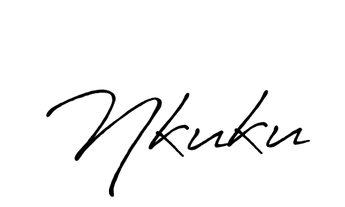 Similarly Antro_Vectra_Bolder is the best handwritten signature design. Signature creator online .You can use it as an online autograph creator for name Nkuku. Nkuku signature style 7 images and pictures png