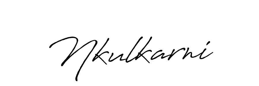 How to Draw Nkulkarni signature style? Antro_Vectra_Bolder is a latest design signature styles for name Nkulkarni. Nkulkarni signature style 7 images and pictures png