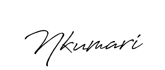 if you are searching for the best signature style for your name Nkumari. so please give up your signature search. here we have designed multiple signature styles  using Antro_Vectra_Bolder. Nkumari signature style 7 images and pictures png