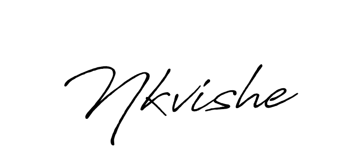 Antro_Vectra_Bolder is a professional signature style that is perfect for those who want to add a touch of class to their signature. It is also a great choice for those who want to make their signature more unique. Get Nkvishe name to fancy signature for free. Nkvishe signature style 7 images and pictures png