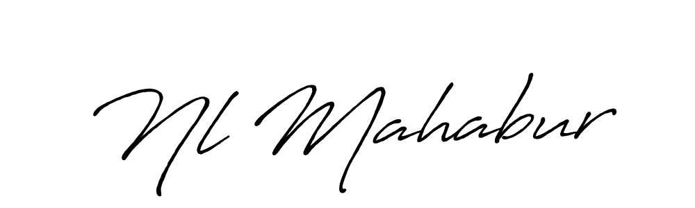 Check out images of Autograph of Nl Mahabur name. Actor Nl Mahabur Signature Style. Antro_Vectra_Bolder is a professional sign style online. Nl Mahabur signature style 7 images and pictures png