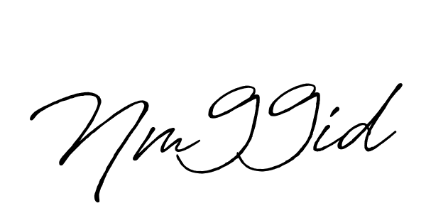How to make Nm99id name signature. Use Antro_Vectra_Bolder style for creating short signs online. This is the latest handwritten sign. Nm99id signature style 7 images and pictures png