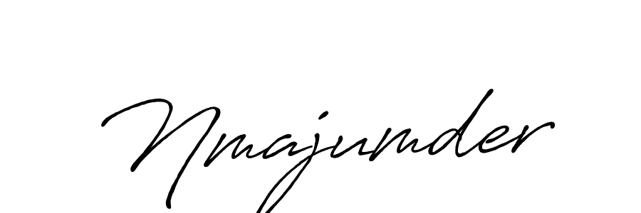 You should practise on your own different ways (Antro_Vectra_Bolder) to write your name (Nmajumder) in signature. don't let someone else do it for you. Nmajumder signature style 7 images and pictures png