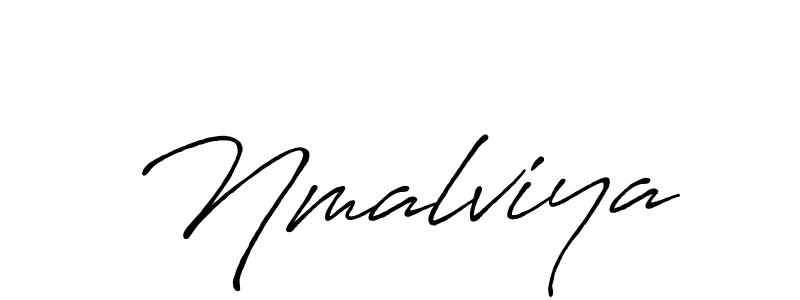 Make a beautiful signature design for name Nmalviya. Use this online signature maker to create a handwritten signature for free. Nmalviya signature style 7 images and pictures png