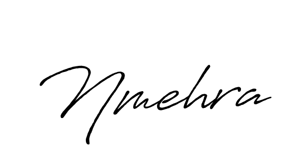 if you are searching for the best signature style for your name Nmehra. so please give up your signature search. here we have designed multiple signature styles  using Antro_Vectra_Bolder. Nmehra signature style 7 images and pictures png