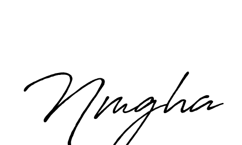 Design your own signature with our free online signature maker. With this signature software, you can create a handwritten (Antro_Vectra_Bolder) signature for name Nmgha. Nmgha signature style 7 images and pictures png