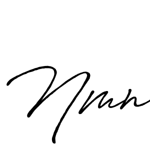 if you are searching for the best signature style for your name Nmn. so please give up your signature search. here we have designed multiple signature styles  using Antro_Vectra_Bolder. Nmn signature style 7 images and pictures png