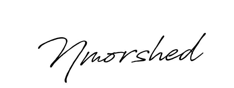 Antro_Vectra_Bolder is a professional signature style that is perfect for those who want to add a touch of class to their signature. It is also a great choice for those who want to make their signature more unique. Get Nmorshed name to fancy signature for free. Nmorshed signature style 7 images and pictures png