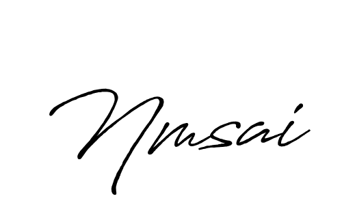 Here are the top 10 professional signature styles for the name Nmsai. These are the best autograph styles you can use for your name. Nmsai signature style 7 images and pictures png