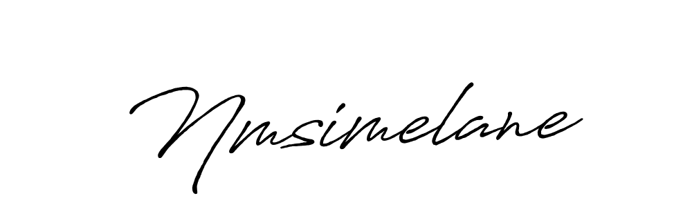 It looks lik you need a new signature style for name Nmsimelane. Design unique handwritten (Antro_Vectra_Bolder) signature with our free signature maker in just a few clicks. Nmsimelane signature style 7 images and pictures png