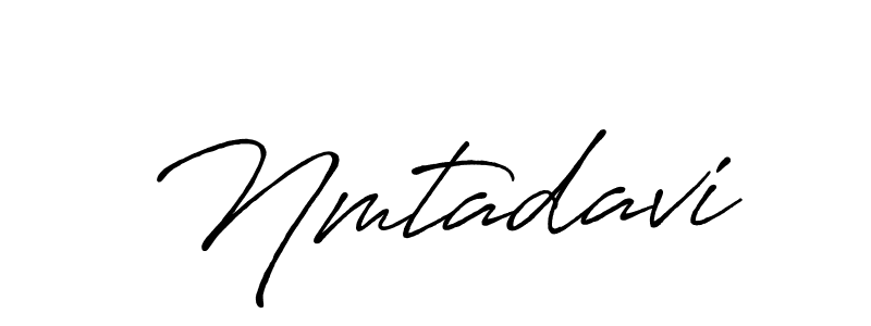 if you are searching for the best signature style for your name Nmtadavi. so please give up your signature search. here we have designed multiple signature styles  using Antro_Vectra_Bolder. Nmtadavi signature style 7 images and pictures png