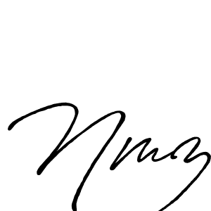 Once you've used our free online signature maker to create your best signature Antro_Vectra_Bolder style, it's time to enjoy all of the benefits that Nmz name signing documents. Nmz signature style 7 images and pictures png