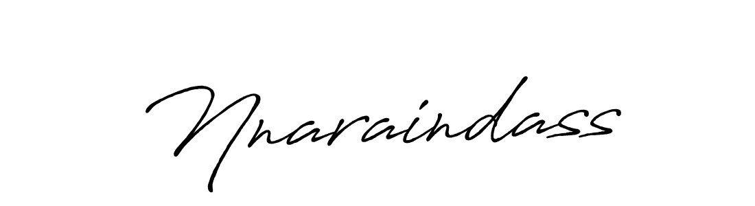 How to make Nnaraindass signature? Antro_Vectra_Bolder is a professional autograph style. Create handwritten signature for Nnaraindass name. Nnaraindass signature style 7 images and pictures png