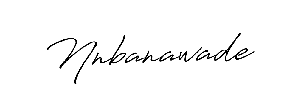 Make a beautiful signature design for name Nnbanawade. Use this online signature maker to create a handwritten signature for free. Nnbanawade signature style 7 images and pictures png