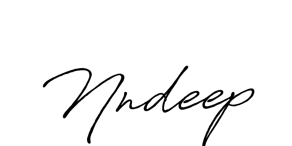 It looks lik you need a new signature style for name Nndeep. Design unique handwritten (Antro_Vectra_Bolder) signature with our free signature maker in just a few clicks. Nndeep signature style 7 images and pictures png