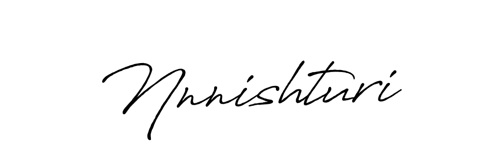 How to make Nnnishturi signature? Antro_Vectra_Bolder is a professional autograph style. Create handwritten signature for Nnnishturi name. Nnnishturi signature style 7 images and pictures png