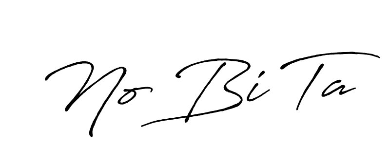 How to Draw No Bi Ta signature style? Antro_Vectra_Bolder is a latest design signature styles for name No Bi Ta. No Bi Ta signature style 7 images and pictures png