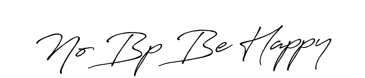 The best way (Antro_Vectra_Bolder) to make a short signature is to pick only two or three words in your name. The name No Bp Be Happy include a total of six letters. For converting this name. No Bp Be Happy signature style 7 images and pictures png