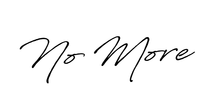 Here are the top 10 professional signature styles for the name No More. These are the best autograph styles you can use for your name. No More signature style 7 images and pictures png