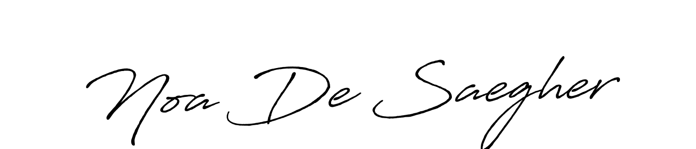How to Draw Noa De Saegher signature style? Antro_Vectra_Bolder is a latest design signature styles for name Noa De Saegher. Noa De Saegher signature style 7 images and pictures png