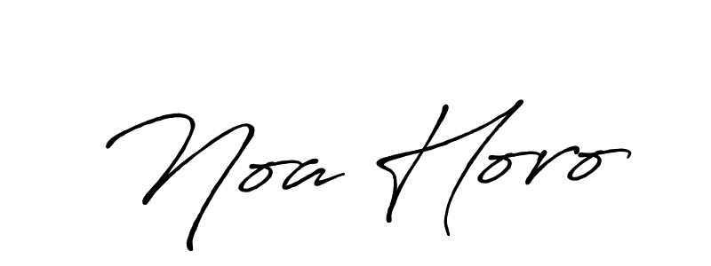 Make a beautiful signature design for name Noa Horo. Use this online signature maker to create a handwritten signature for free. Noa Horo signature style 7 images and pictures png
