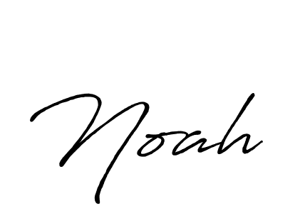 Design your own signature with our free online signature maker. With this signature software, you can create a handwritten (Antro_Vectra_Bolder) signature for name Noah. Noah signature style 7 images and pictures png