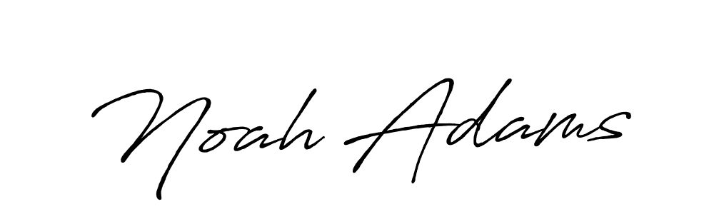 Noah Adams stylish signature style. Best Handwritten Sign (Antro_Vectra_Bolder) for my name. Handwritten Signature Collection Ideas for my name Noah Adams. Noah Adams signature style 7 images and pictures png