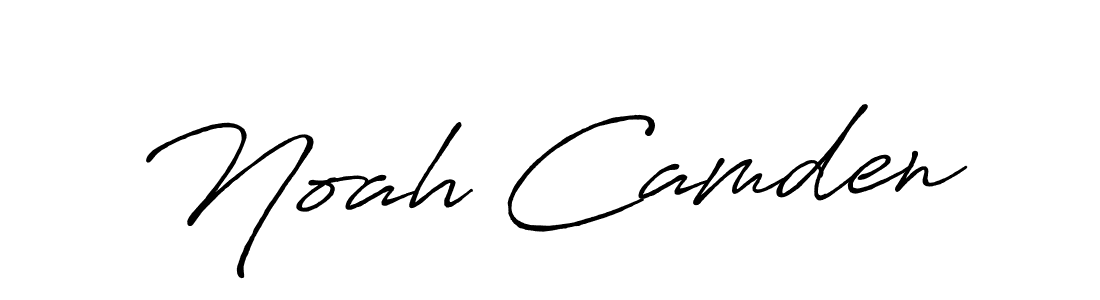 Make a beautiful signature design for name Noah Camden. With this signature (Antro_Vectra_Bolder) style, you can create a handwritten signature for free. Noah Camden signature style 7 images and pictures png