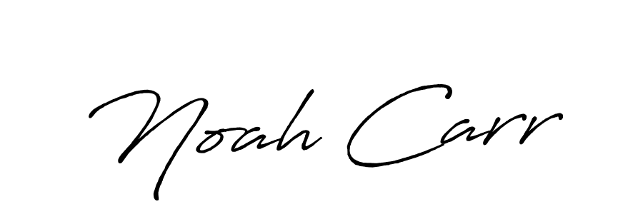 Make a beautiful signature design for name Noah Carr. With this signature (Antro_Vectra_Bolder) style, you can create a handwritten signature for free. Noah Carr signature style 7 images and pictures png